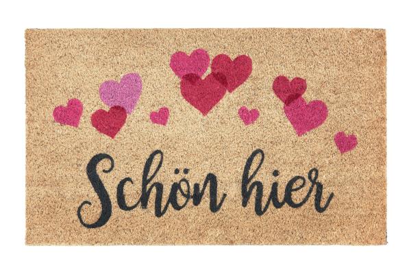 Kokos Fußmatte Gift Company Schön hier